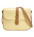 Embossed Le Monogramme Crossbody, &pound;595, Handbags, Yellow, Patent Leather, Front view